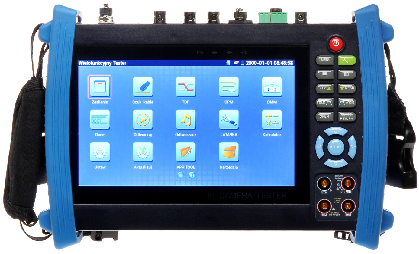 Video testery s LCD monitorom