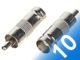ADAPTÉR BNC-G/CINCH-W*P10