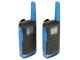 SÚPRAVA 2 RÁDIOTELEFÓNOV PMR MOTOROLA-T62/BLUE 446.1 MHz ... 446.2 MHz