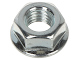 HEX REGULAR NUT WITH COLLAR NK-M8/KL-8