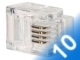 TELEFÓNNA ZÁSTRČKA RJ11*P10
