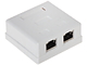 KONCOVÁ ZÁSUVKA RJ45-2G5/6 DVOJITÉ