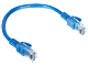 PATCHCORD RJ45/0.2-BLUE 0.2 m
