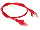 PATCHCORD RJ45/0.5-RED 0.5 m