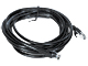 PATCHCORD RJ45/3.0-BLACK 3.0 m