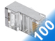 MODULÁRNY TIENENÝ KONEKTOR RJ45/EKRAN*P100