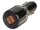 USB CAR CHARGER 5V/3.1A/2XUSB-QUICK3.0/CAR