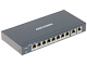 SWITCH POE DS-3E1310HP-EI 8-PORTOVÝ Hikvision