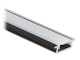 PROFILE WITH COVER FOR LED STRIPS PR-LED/RB/2M FLUSH ČIERNY