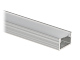PROFILE WITH COVER FOR LED STRIPS PR-LED/SA2/2M SURFACE STRIEBORNÝ