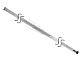 TWO-PIECE TRACK WITH A BELT FOR GARAGE OPERATORS FAAC-390226 3000 mm