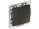 TRIPLE SWITCH WITH BACKLIGHT DW31L.01/49-SIMON54 250 V 10 A