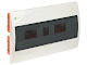 18-MODULOVÝ NAOMIETKOVÝ ROZVÁDZAČ ELEGANT-1X18/PT/W/EPN Elektro-Plast