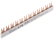 HREBEŇOVÁ NAPÁJACIA SPOJOVACIA LIŠTA EVG-1PHAS/12M 10 mm² 230 V / 400 V AC EATON