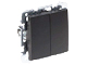 DVOJITÝ LUSTROVÝ VYPÍNAČ SANTRA/4111-19/EPN 250 V 10 A Elektro-Plast