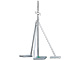 BALLAST BASE WITH TELESCOPIC MAST MBT-5.4 5.4 m