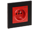 DATA SINGLE SOCKET OUTLET WITH FRAME SANTRA/4142-19/EPN 230 V 16 A Elektro-Plast