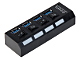 HUB USB 3.0 HUB-USB3.0-1/4 55 cm