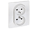 DVOJITÁ ZÁSUVKA LE-764541 Niloe 230 V 16 A LEGRAND
