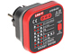 TESTER SIEŤOVÝCH ZÁSUVIEK S FUNKCIOU KONTROLY RCD UT-07B-EU UNI-T