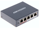 SWITCH POE DS-3E1105P-EI 4-PORTOVÝ Hikvision