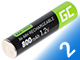 BATÉRIA AKU-AAA-800/GC*P2 1.2 V Ni-MH HR03, AAA Green Cell