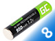BATÉRIA AKU-AAA-950/GC*P8 1.2 V Ni-MH HR03, AAA Green Cell