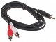 KÁBEL 2C-W/J-W-1.8M 1.5 m