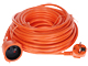 PREDLŽOVACÍ KÁBEL S UZEMNENÍM PS-3X1.5-20M/ORANGE 20 m