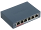 SWITCH POE DS-3E1106P-EI/M 4-PORTOVÝ Hikvision