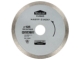 CONTINUOUS DIAMOND BLADE FOR WET CUTTING TDP-125M 125 mm WKRĘT-MET KLIMAS