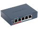 SWITCH POE DS-3E1105P-EI/M-V2 4-PORTOVÝ Hikvision