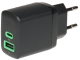 SIEŤOVÁ NABÍJAČKA USB PowerSource Duo30 CHARB-GC-30AC-B Green Cell