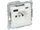 SAMOSTATNÁ ZÁSUVKA SO ZDROJOM USB DGZ1ZUSB2CA.01/11-SIMON54 Premium 230 V 16 A