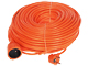 PREDLŽOVACÍ KÁBEL S UZEMNENÍM PS-3X1.5-50M/ORANGE 50 m