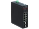 PRIEMYSELNÝ SWITCH POE DS-3T1512HP-SI-8P4FKIT(75W) 8-PORTOVÝ SFP Hikvision