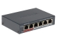 SWITCH POE DS-3E0106P-E/M(B) 4-PORTOVÝ Hikvision