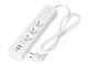 INTELIGENTNÁ NAPÁJACIA LIŠTA OR-SH-17520/W (3 ZÁSUVKY + 2 USB + 1 USB-C) 1.8 m ORNO