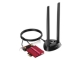 SIEŤOVÁ KARTA WI-FI 7 PCIE WE9300S 2.4 GHz, 5 GHz, 6 GHz 688 Mbps + 2882 Mbps + 5760 Mbps Wi-Fi 7 CUDY
