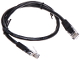 PATCHCORD RJ45/6/0.5-BLACK 0.5 m