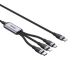 KÁBEL 3 V 1 C14101AGY01-1.5M USB-C/USB-C, LIGHTNING, MICRO-USB 1.5 m UNITEK