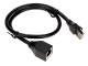 PREDLŽOVACÍ KÁBEL RJ-45 C1896BK-0.5M 0.5 m UNITEK