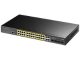 SPRAVOVANÝ PREPÍNAČ POE+ GS2028PS4-300W 24-PORTOVÝ SFP CUDY