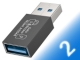 BLOKÁTOR ÚDAJOV A1056ABK01 USB-A/USB-A 2 KS. UNITEK