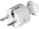 JEDNODUCHÁ ZÁSTRČKA OR-AE-13304/W 230 V 16 A ORNO