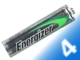 BATÉRIA AKU-AAA-500/E*P4 1.2 V Ni-MH AAA ENERGIZER