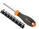 SADA NÁSADOVÝCH KĽÚČOV SO SKRUTKOVAČOM DIY-SW10SET1 BRADAS