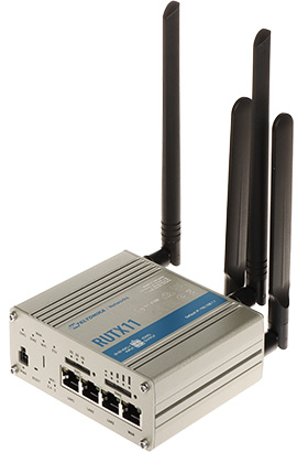 PRÍSTUPOVÝ BOD 4G LTE + ROUTER RUTX11 Dual SIM Bluetooth BLE, Wi-Fi 5, 2.4 GHz, 5 GHz, 867 Mbps Teltonika