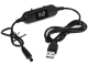 PREVODNÍK NAPÁJANIA 5V-USB/5-12V-0.5A-DC