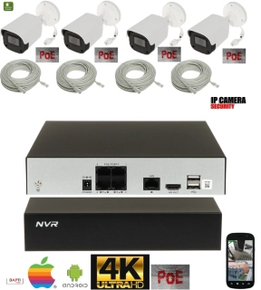 IP kamerovy system 3,7Mpx POE